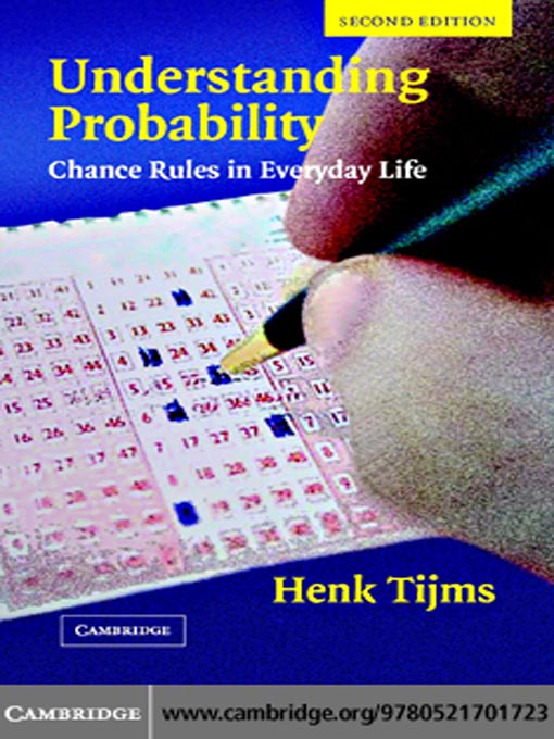 Title details for Understanding Probability by Henk Tijms - Available